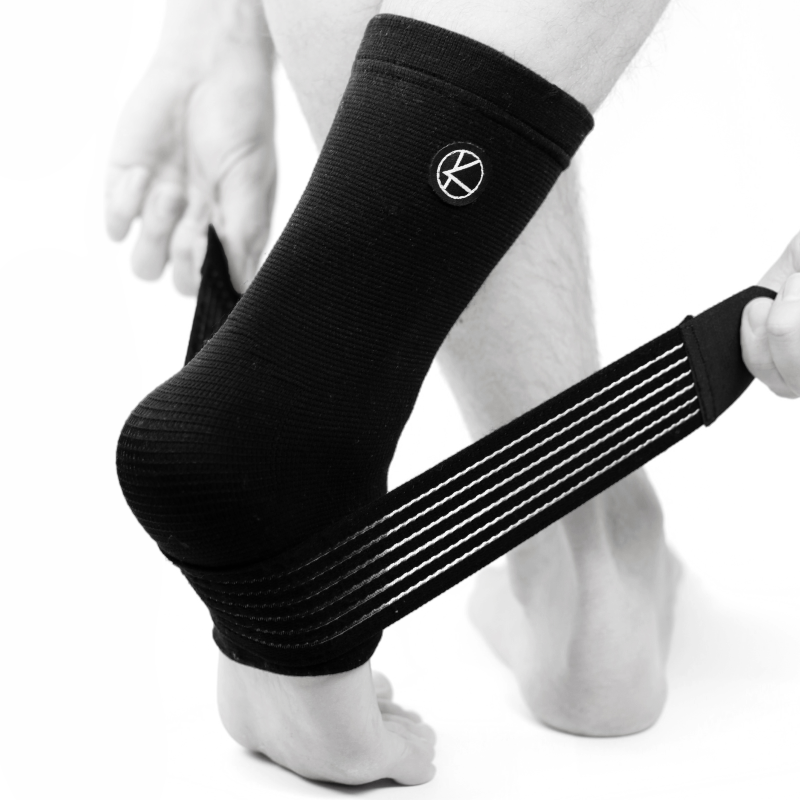 Ankle support compression sleeve is a specialized garment designed to provide stability and relief for individuals with ankle injuries or chronic conditions.
