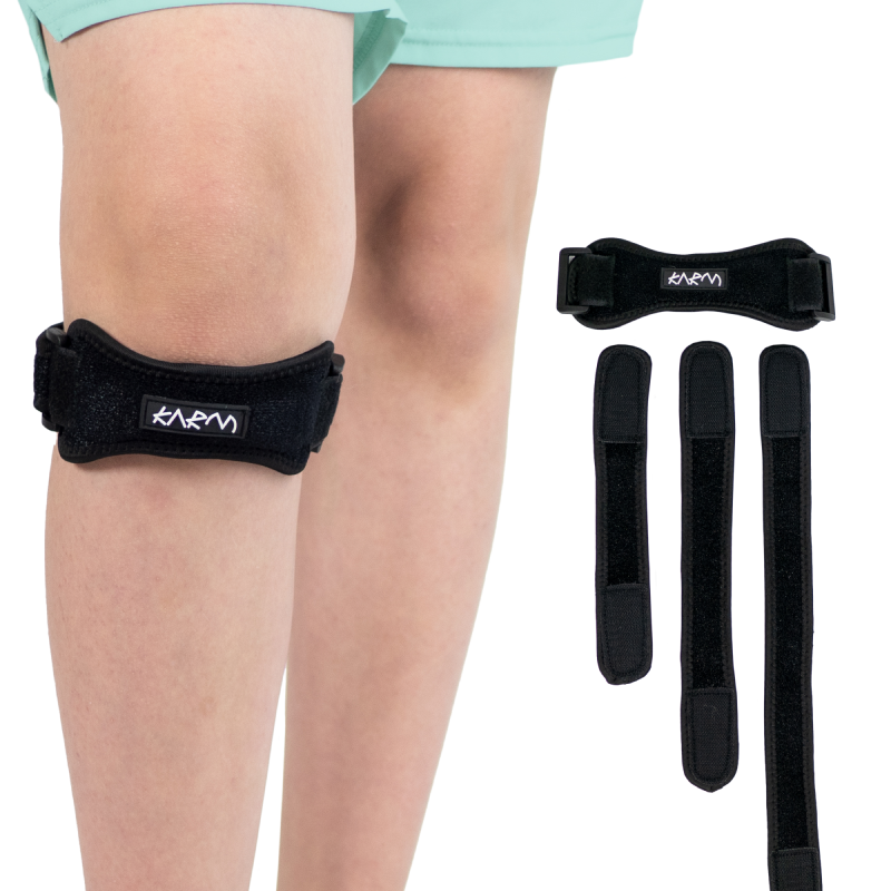 Patella knee strap offers nice support